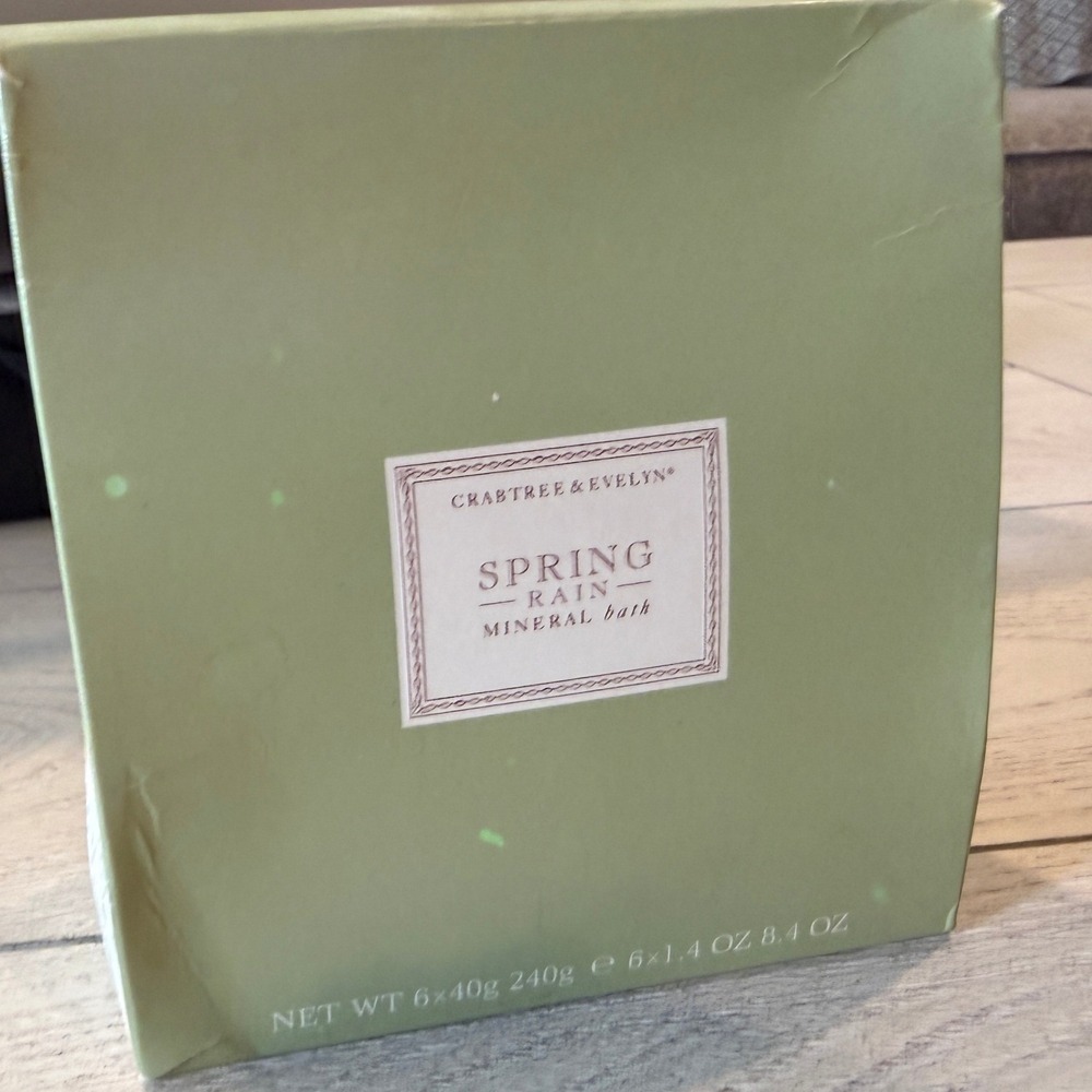 Crabtree & Evelyn Spring Rain Mineral Bath Salts 1 Packet
